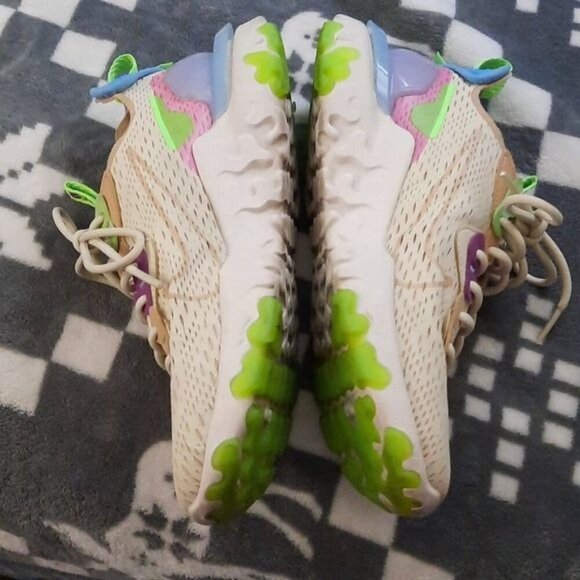 Nike React Vision D/MSIX Beige Pastel Colors Running Shoe Sneaker Size 7.5 - Picture 2 of 10